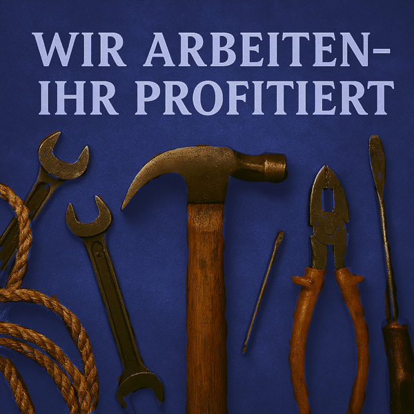 Wir arbeiten – Ihr profitiert